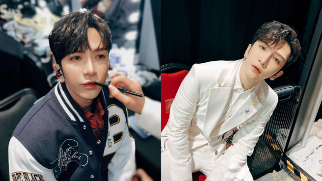 MIRROR成员卢瀚霆今日在台前晕倒。(图/卢瀚霆 IG)