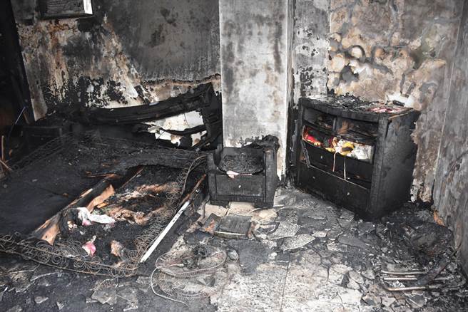 北市近4年共发生19起电热器导致的火警。（翻摄照片／林郁平台北传真）