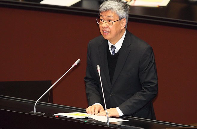 行政院长陈建仁。（资料照片/张铠乙摄）