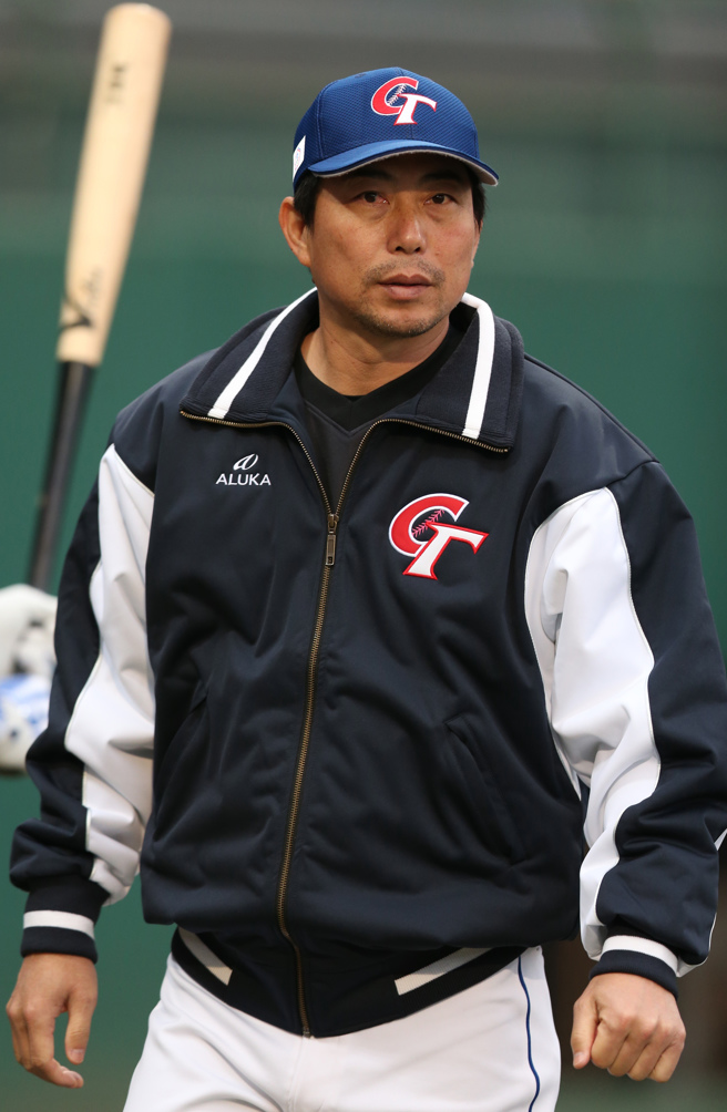 中華隊總教練林岳平。（陳怡誠攝）