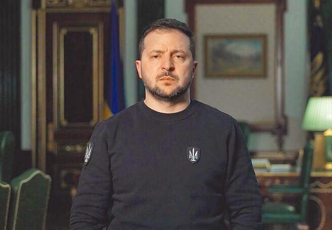 俄罗斯对乌克兰发动「特别军事行动」在24日届满一周年，乌克兰总统泽伦斯基指出，「今年将是我们胜利的一年」。（摘自乌克兰总统府官网）