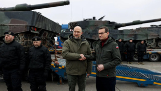 開戰一周年 烏克蘭獲得波蘭提供的首批豹2坦克