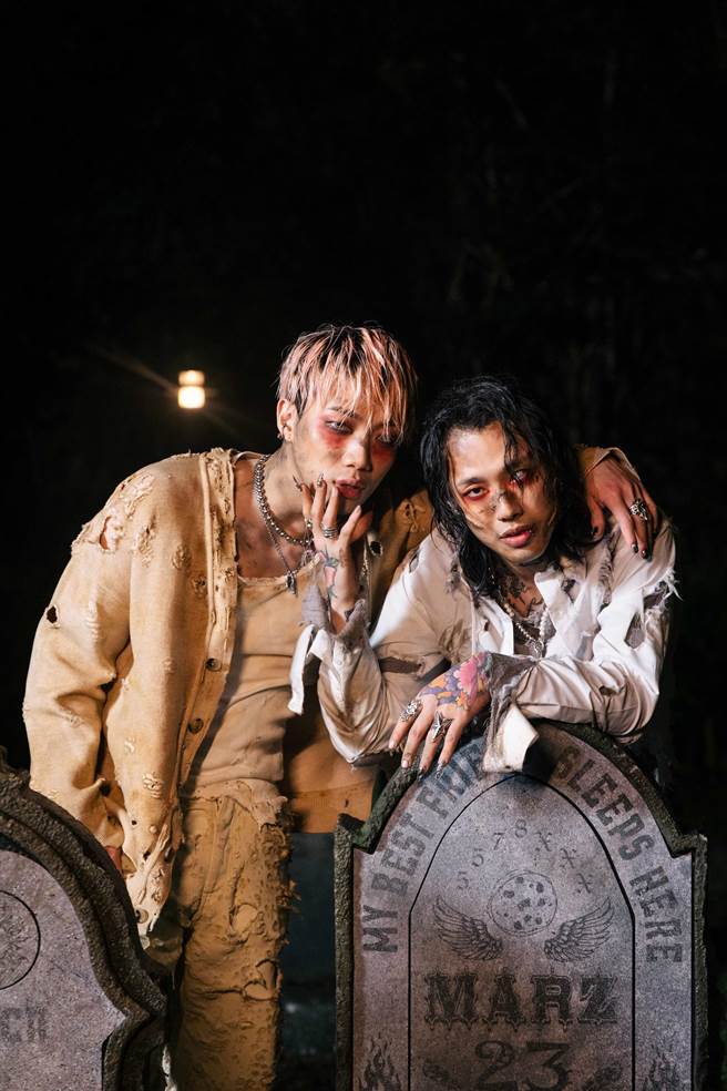 ØZI（左）与Marz23合作新单曲。（华纳音乐提供）