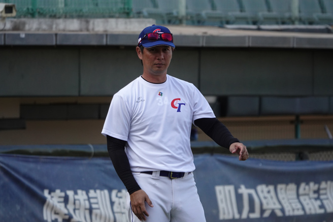 中華隊首席教練高志綱。（毛琬婷攝）