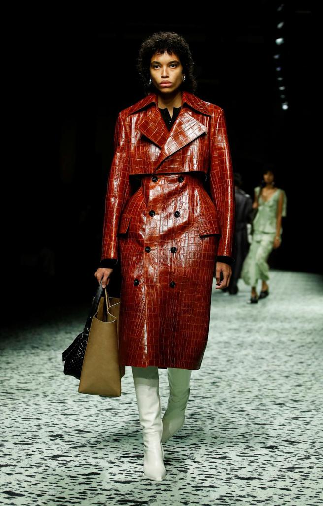 Bottega Veneta 2023秋冬系列为「义大利三部曲」的最终章。（路透）