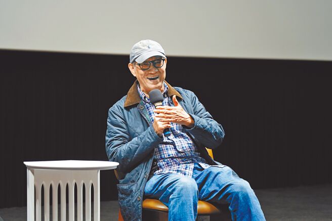 廖庆松昨出席《悲情城市》、《好男好女》映后座谈。（国家影视听中心提供）