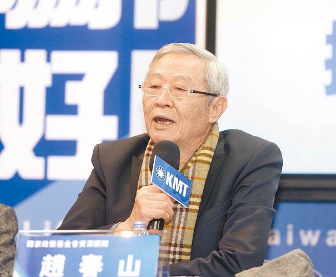 国民党智库资深顾问赵春山分析总统蔡英文访美可能性。（资料照,陈怡诚摄）