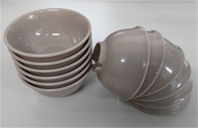 农委会水产试验所在生物可分解材料(如PBS)中导入牡蛎壳，成功开发牡蛎壳／PBS生物性材料，最多可取代20％的PBS原料，不仅能有效降低制造成本，且可大量去化牡蛎废壳。（水试所提供）