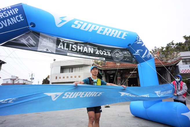 SUPERACE超级马拉松首日赛事由越野好手陈鹏中领先。（台湾体育运动竞技协会提供）