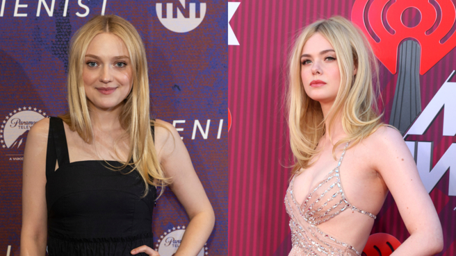 达柯塔芬妮（左）和艾儿芬妮时常出席红毯及精品活动。（图/达志影像）