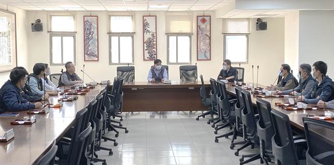 南投立委补选，刑事局专责警力进驻南投县警局查贿制暴。（南投县警局提供／廖志晃南投传真）