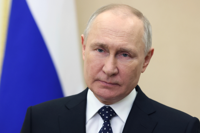 俄羅斯總統蒲亭（Vladimir Putin）上週就烏克蘭戰爭向西方發出警告，並宣布俄羅斯決定暫停參與新戰略武器裁減條約。（圖／美聯社）