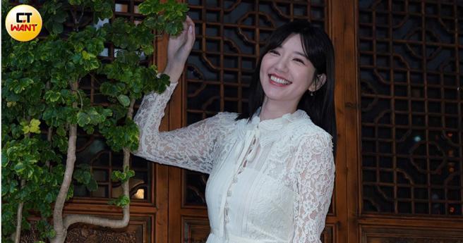 郭雪芙长相甜美，与她合作过的男星几乎都会对她产生好感。（图／本刊摄影组）