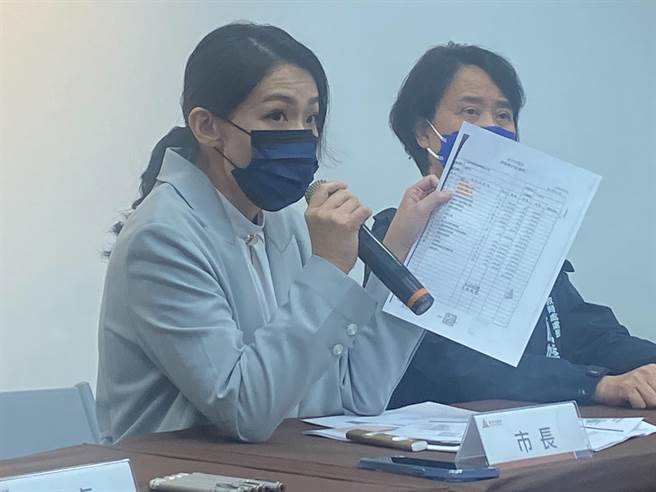 新竹市长高虹安续查新竹棒球场大秘宝，其中针对公务人员的行政疏失，高虹安1日直接点名目前层级最高的是前市府工务处长、现任内政部次长吴堂安。（陈育贤摄）