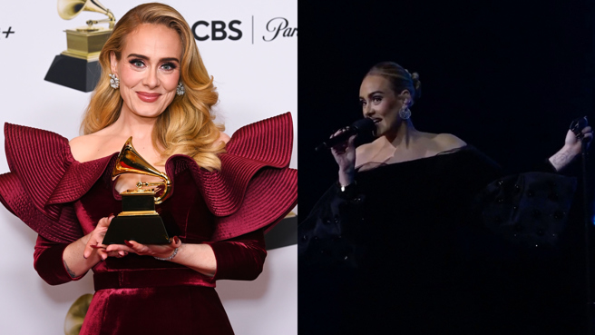 爱黛儿（Adele）遭爆与NBA球队知名经纪人里奇保罗（Rich Paul）订婚。（图／达志影像）