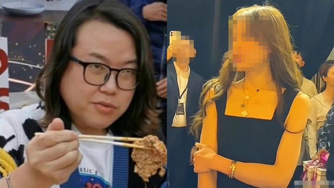 大陸網紅浪胃仙近日以骨感辣妹模樣現身好友婚禮。（圖／微博）