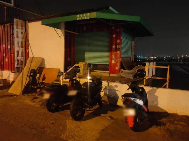 21岁陈女被囚禁在龙井区中华路一处槟榔摊。（民眾提供／冯惠宜台中传真）