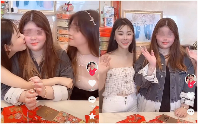 蔡天鳳與兩位妹妹感情十分深厚。(圖/微博)