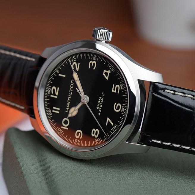 汉米尔顿为电影《星际效应》打造的小墨菲38mm腕表，2万9100元。（Hamilton提供）