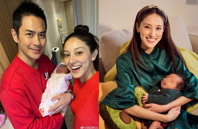 陈凯琳今年初跟老公迎来第3个儿子。（图／翻摄自ghlchan IG）