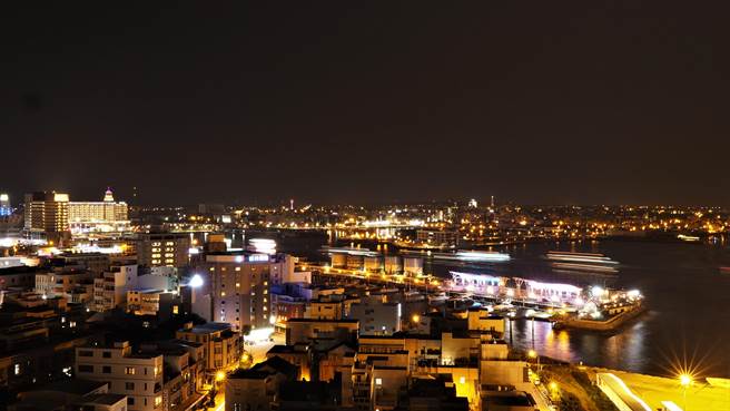 雄狮旅行社与高雄港务公司签约，合约长达20年，每年的租金将近1000万元，目标打造海景大饭店成为马公港的新地标。（张茂雄摄）