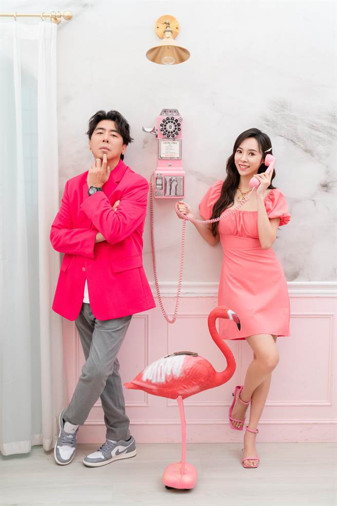 康茵茵邀梁赫群合唱新歌。（优墨Ümo Studio提供）