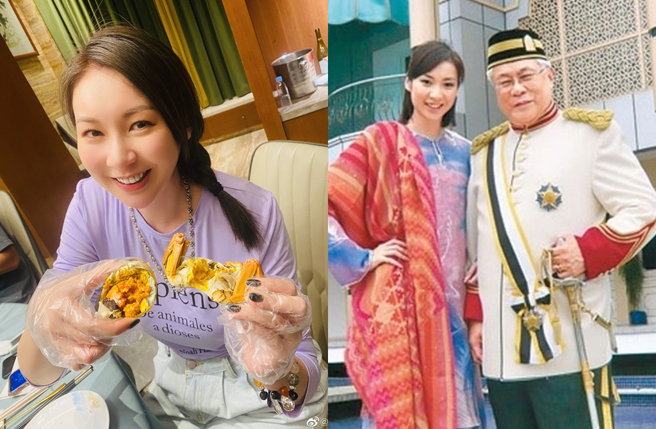 庄锶敏的拿督父亲庄宝上月底在香港过世。（图／翻摄自庄锶敏微博；取自《on.cc东网》）