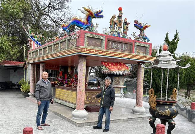 福德祠连旁边的庙埕就有330坪，如以每坪2万元计价就需高达660万元。（民眾提供）