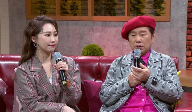 黄西田（右）、黄露瑶父女同台吐露心声。（年代提供）