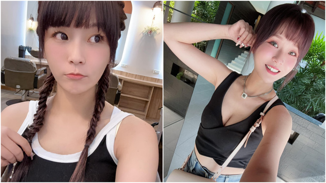 丢丢妹今日在IG上发文吐露心声。(图／翻摄自楼顶揪楼下脸书)