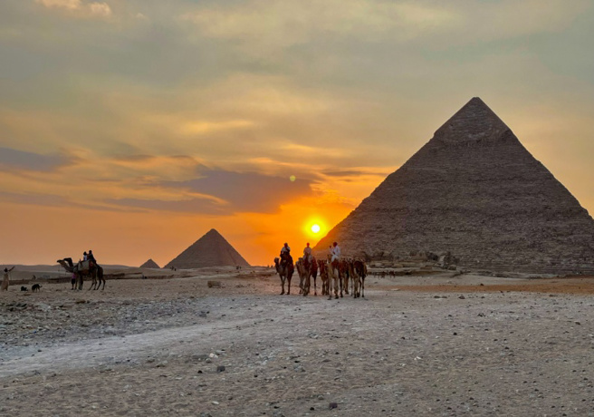 埃及位于地中海、红海的交界，四通八达，让贸易成为埃及商业的主旋律。（图/ 远见提供）