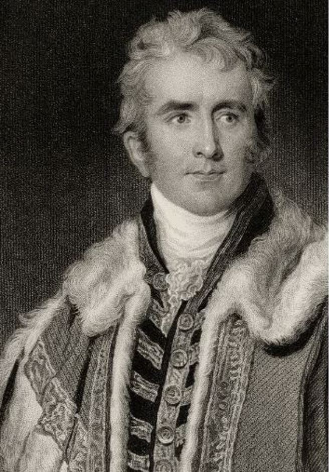 英国外交官阿美士德曾于1816年代表英国率团访华，然而清廷与英国双方因为在礼节上出现分歧，结果使团未能谒见嘉庆帝。（图／取自网路）