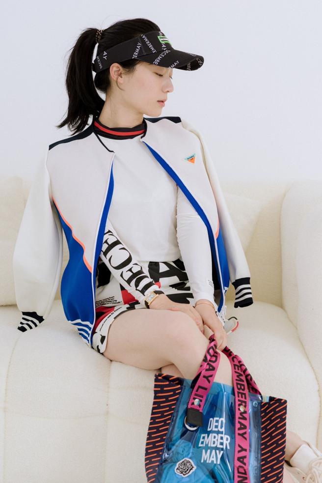 新光三越台北信义新天地A9，全台首发日本时装高尔夫品牌DECEMBERMAY。（新光三越提供）