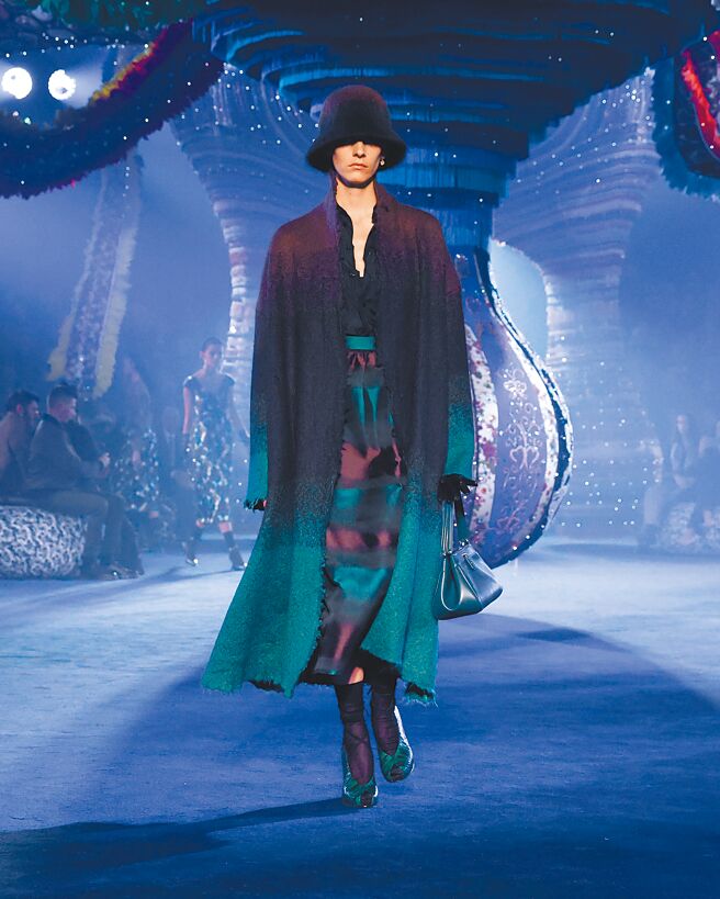 使用渐层色调，Dior打造不同于单一色调的设计风格。（Dior提供）