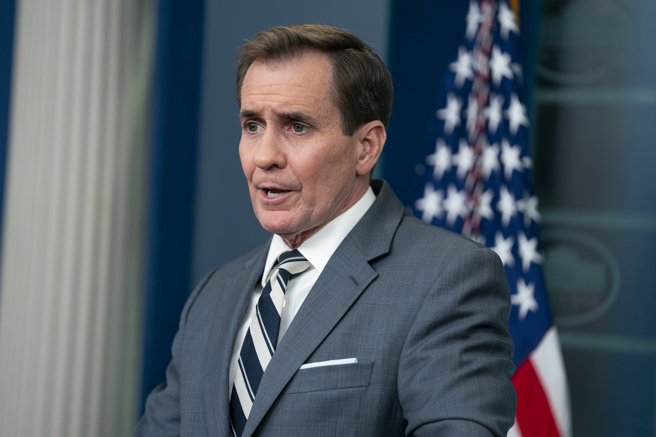 白宮國家安全會議發言人柯比（John Kirby）。（圖／美聯社）