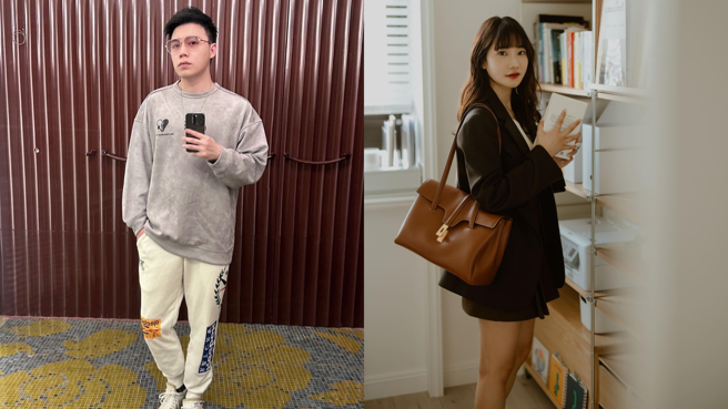 Toyz（左）开直播再对爱莉莎莎（右）提告怒呛。（图/脸书 Toyz、爱莉莎莎 Alisasa）