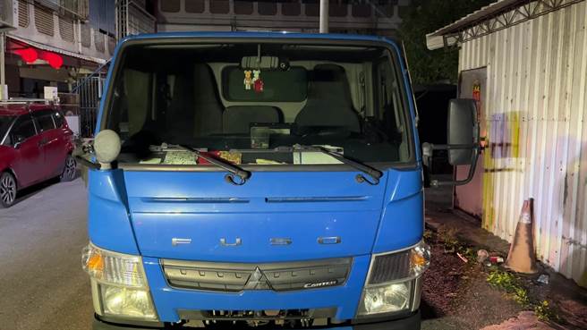 1辆桃园失窃货车在台东被发现，警方追查后发现竟是失主友人借车不还。（读者提供／蔡旻妤台东传真）