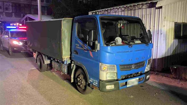 1辆桃园失窃货车在台东被发现，警方追查后发现竟是失主友人借车不还。（读者提供／蔡旻妤台东传真）