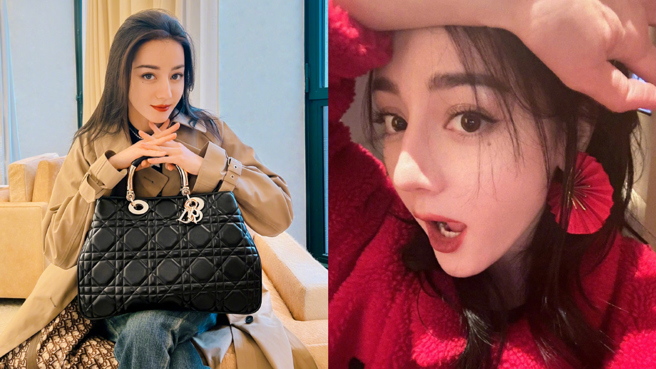 迪麗熱巴驚傳懷孕生子首現身破除謠言。（圖／微博@迪麗熱巴）