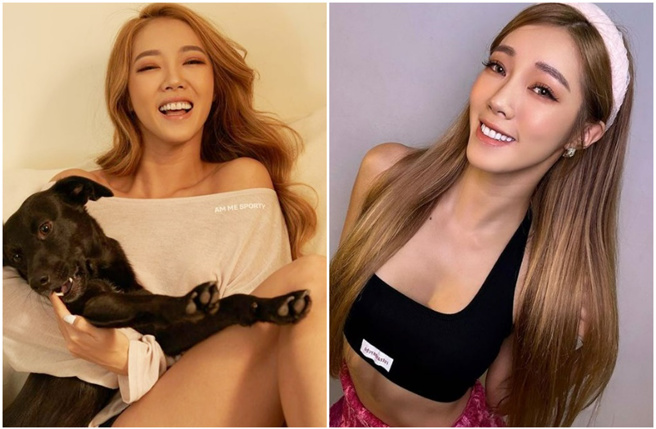 LuxyGirls啦啦队成员Clara。（图／clara62555 IG）	