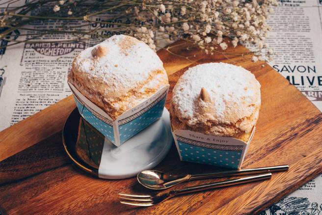 OKmart力推「查理布朗‧脆皮舒芙蕾」清爽香甜，7日开放预购，8盒成团享单盒299元。（OKmart提供）