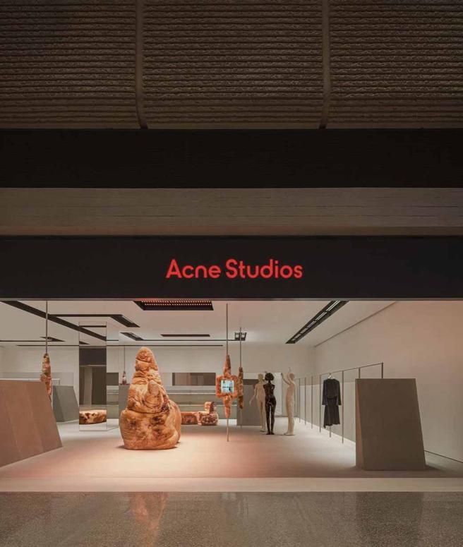 Acne Studios成都门市。（摘自品牌IG）