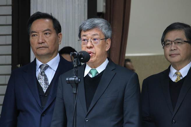 行政院长陈建仁。（黄婉婷摄）