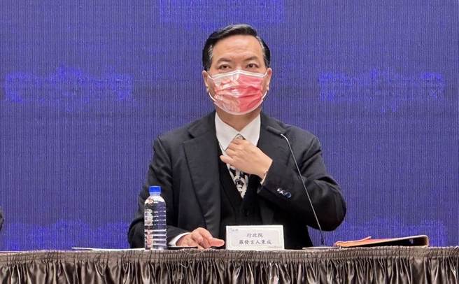 行政院代理发言人罗秉成。（本报资料照）