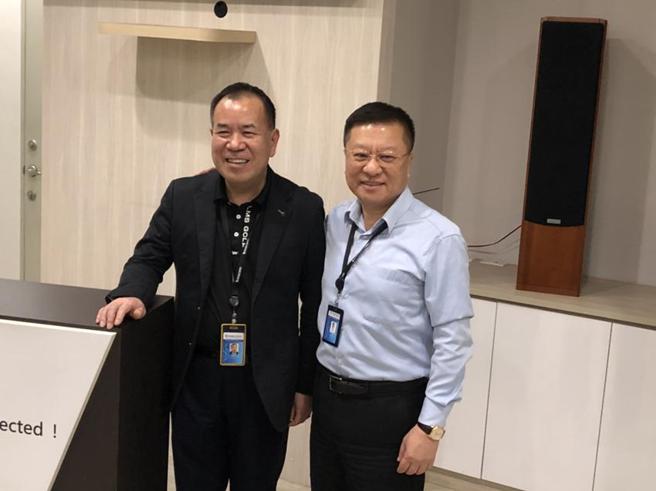 （樺漢董事長朱復銓(右)與總經理蔡能吉。圖／陳昱光）