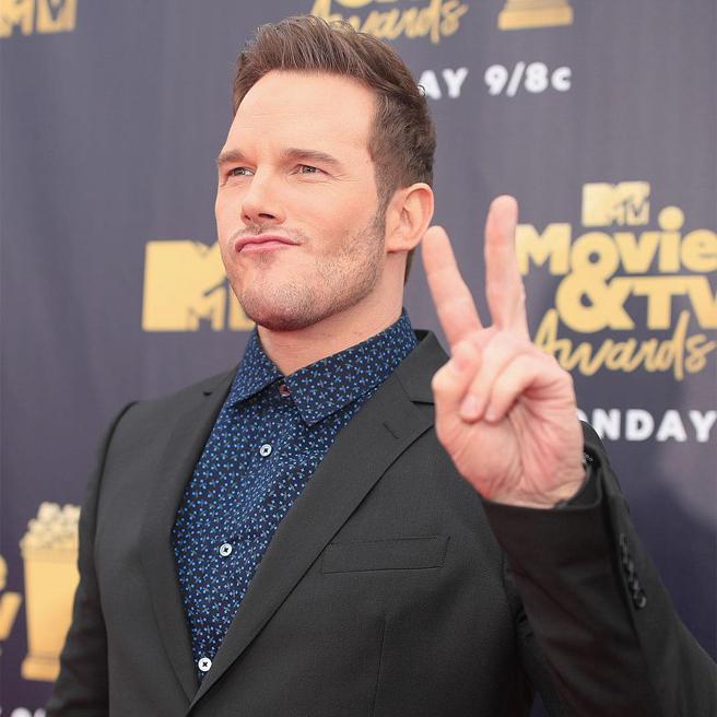 克里斯 普瑞特 (Chris Pratt)身穿john varvatos出席活动。（摘自IG）