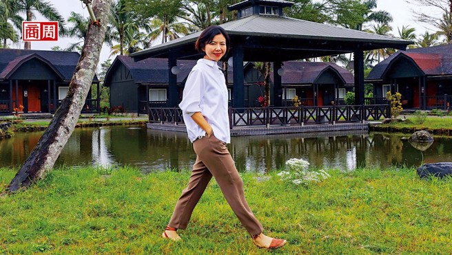 丘丘•森旅、Home Hotel执行长王念秋。(摄影・杨文财)