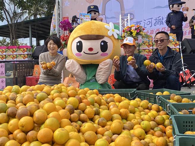 台东县东河乡农会农民节活动今天在东河乡都兰文创园区登场。（蔡旻妤摄）