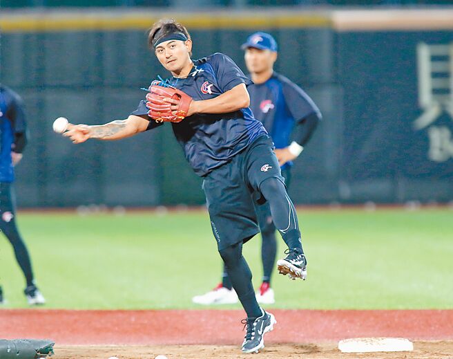 林子伟除了内野本行也能镇守外野，是中华队最全面的工具人。（本报资料照片）