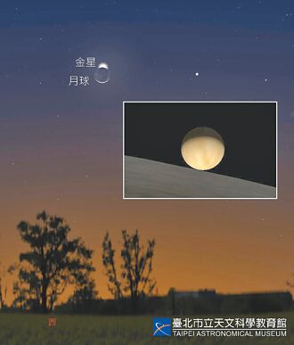 月掩金星3月24日登場 錯過再等40年